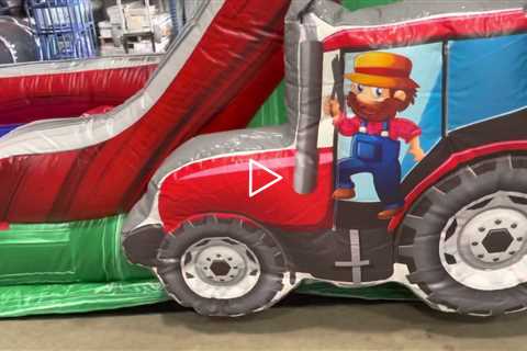 Farm Combo Bounce House rental from About to B\bounce inflatables.