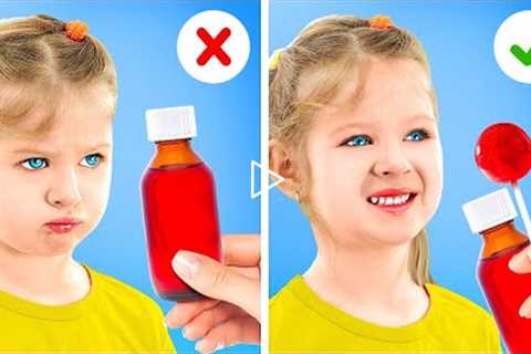 KIDS vs DOCTOR! Emergency Hacks For Parents and Cool DIY Ideas