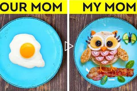 EASY BREAKFAST IDEAS FOR YOUR KIDS || Everyday Hacks and DIYs For Crafty Parents