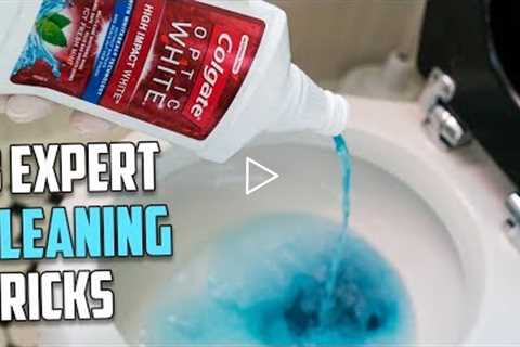 8 Expert Cleaning Tricks using Household Items