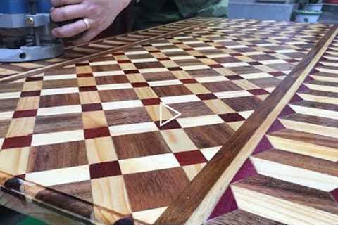 Creative Design ideas Woodworking - Beautiful and Unique DIY 3d Table