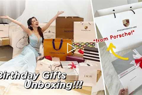 Opening my Birthday Gifts (Thank you Porsche!!! I love it!!!)