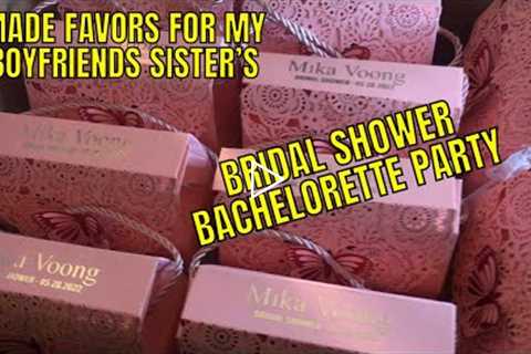 Bridal Shower - Bachelorette Party Favors - Mika Voong - My Boyfriend’s sister - Phil Voong