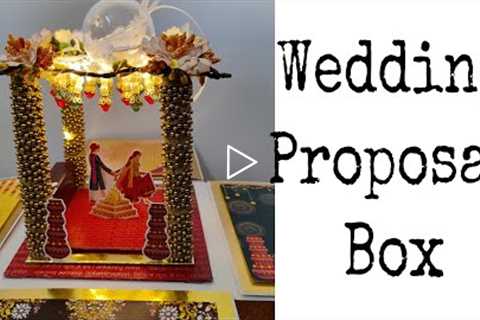 Unique Handmade WEDDING PROPOSAL Gift Idea | Best Wedding INVITATION Box