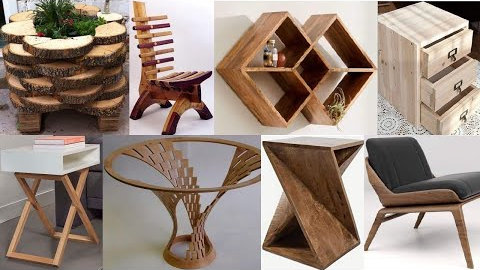 Wood furniture ideas and wooden decorative pieces ideas for home decor /Woodworking project ideas