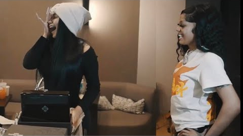Glorilla Gifts Cardi B Patek $500,000 Watch for her Birthday!!