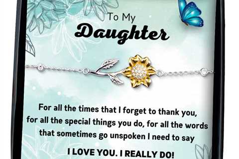 To my Daughter,  Sunflower Bracelet. Model 64024