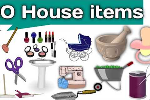 Household items in English | Household things | Sunshine English