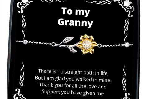 To my Granny, No straight path in life - Sunflower Bracelet. Model 64042