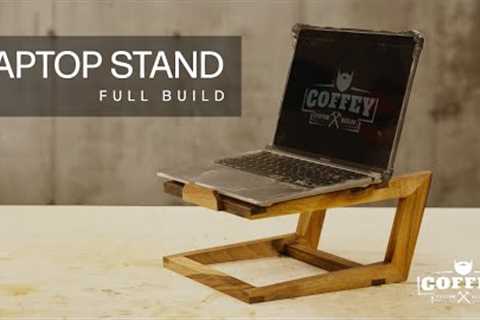 Laptop Stand // Easy Woodworking Project // Woodworking Projects That Sell