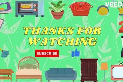 Household items for kids | English vocabulary | Things around the house | Educational video for kids