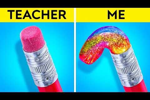 CRAZY DIY SCHOOL HACKS ||Cool Crafts and Hacks For Back To School! By 123 GO!LIVE