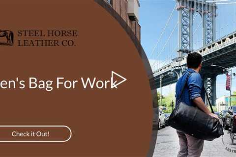 Men's Bag For Work