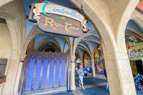 HUGE Price Increase at Cinderella’s Royal Table in Disney World