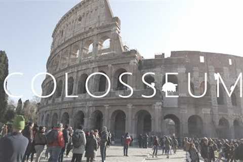 4K | Rome, Italy - Colosseum Tour: Outside & Inside. Enjoy! [ 60 FPS ]