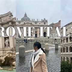 rome, Italy vlog| pasta overload, caffès, and lots of exploring| My EU Diaries✈️☕️🥐