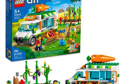 LEGO City Farmers Market Van Building Toy Set only $27.49 shipped!