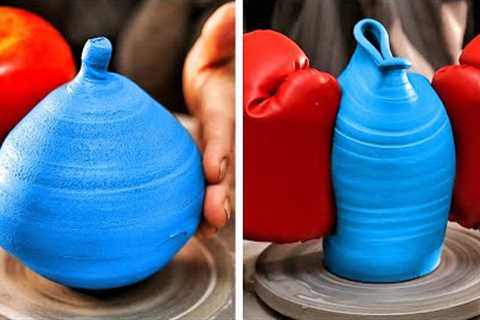Beautiful Ceramic Products For Your Home And Satisfying Clay Pottery Hacks