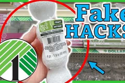 Fake high-end Decorations with $1 Dollar Store products! NEW HACKS & DIY''s TO DO in 2023!