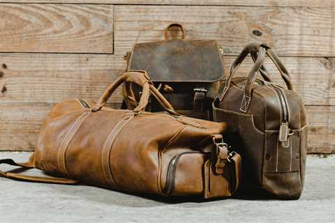 Storage And Protection For Leather Travel Bags: What You Need To Know