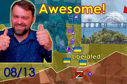 Update from Ukraine | Kerch Bridge is Smoking | Ukraine Liberated Urozhaine | Awesome News!