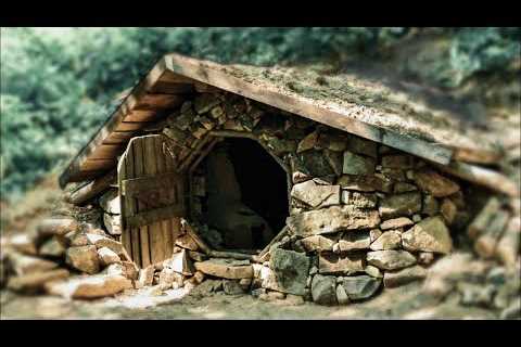 Building a Dugout in the forest The Hobbit House Hobbit house | Lesnoy