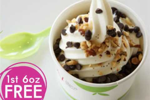 Free TCBY Frozen Yogurt on February 6, 2023!