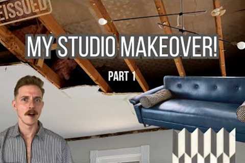 Let''s Plan My New Studio! | Workspace Makeover Part 1 | REISSUED