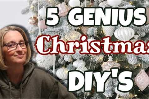 5 GENIUS Christmas DIY''s you will LOVE