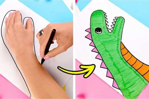 Easy Drawing Tips & Tricks 🎨✨ Creative Artistry Inspiration for All Ages 🌟👧👨‍🦳