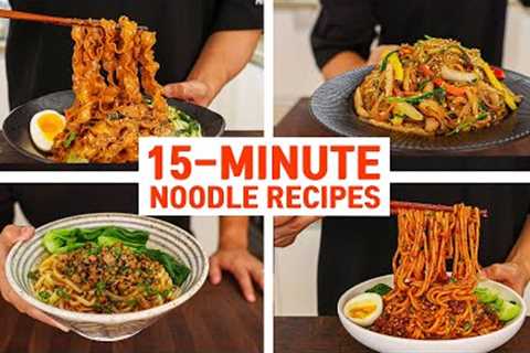 15 Minute Life Changing Noodle Recipes For Your Busy WEEKNIGHT