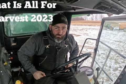 Final Day Of Harvest 2023 Harvest Battles- Flat Tire No Oil & Snow