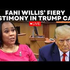 Fani Willis Hearing LIVE | Hearing That Could Disqualify Her From Trump Election Case | Trump News
