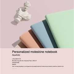 Personalized Moleskine Notebook