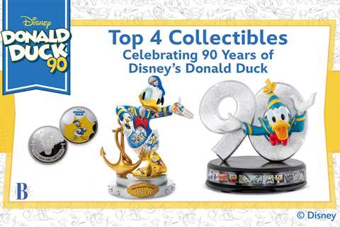 Top 4 Collectibles Celebrating 90 Years of Disney’s Donald Duck