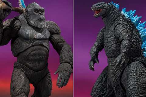 Godzilla x Kong: The New Empire – S.H. MonsterArts Godzilla and Kong