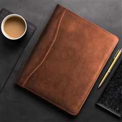 Leather Portfolios and Notebooks: The Ultimate Gift Guide for Professionals