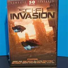 Sci Fi 50 Movies— Sci-Fi Invasion 12 DVD Box Set NEW Sealed