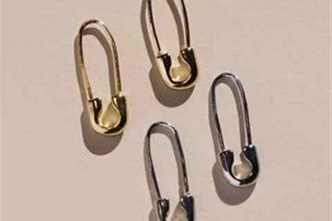 Safety Pin Threader Earrings